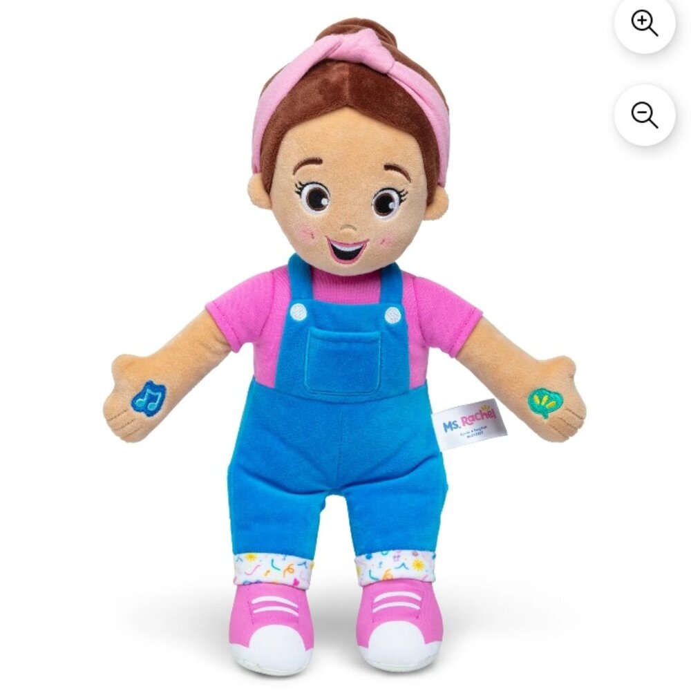 Ms. Rachel phrases and songs learning doll